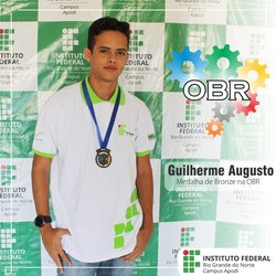#46685 Aluno do Campus Apodi conquista medalha de Bronze na Olimpíada Brasileira de Robótica
