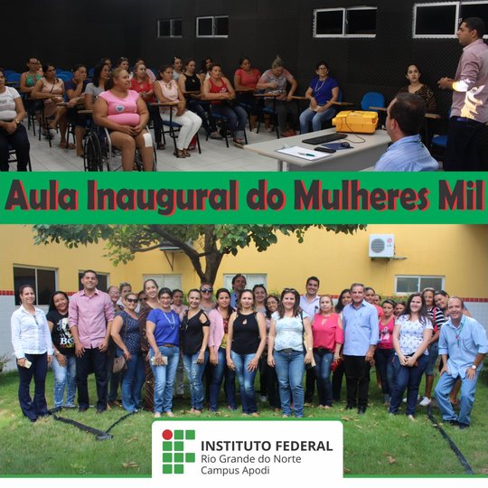 #46690 Programa Mulheres Mil realiza sua aula inaugural