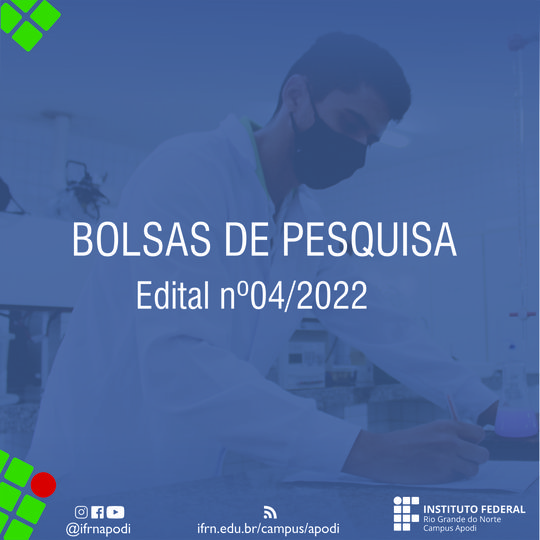#46701 Divulgado resultado de distribuição de bolsas de pesquisa