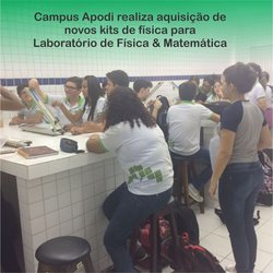#46715 Campus Apodi realiza aquisição de novos kits de física para laboratório