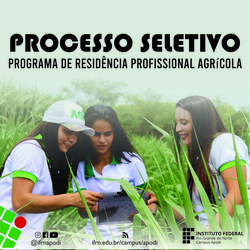 #46739 Inscrições abertas para o Programa de Residência Profissional Agrícola