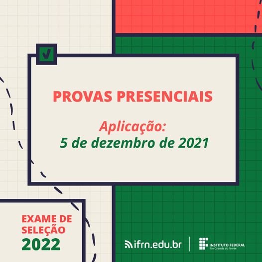 #46746 Exame de Seleção 2022: provas presenciais acontecem no dia 5 de dezembro