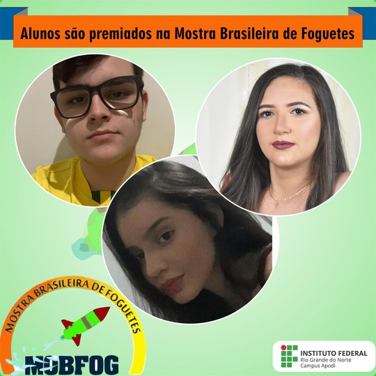 #46769 Campus Apodi é premiado na Mostra Brasileira de Foguetes