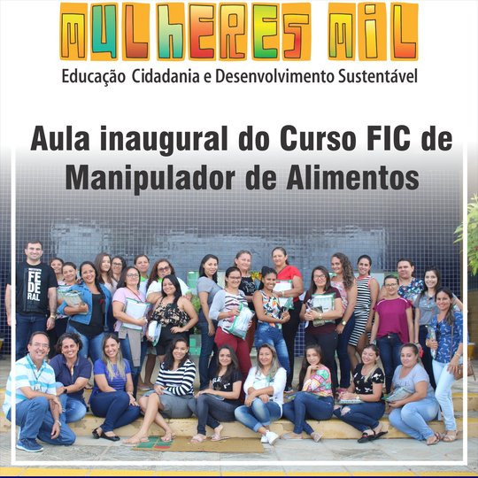 #46896 Programa Mulheres Mil realiza aula inaugural