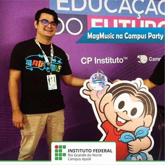 #46921 Professor do Campus Apodi apresenta sua invenção no Campus Party
