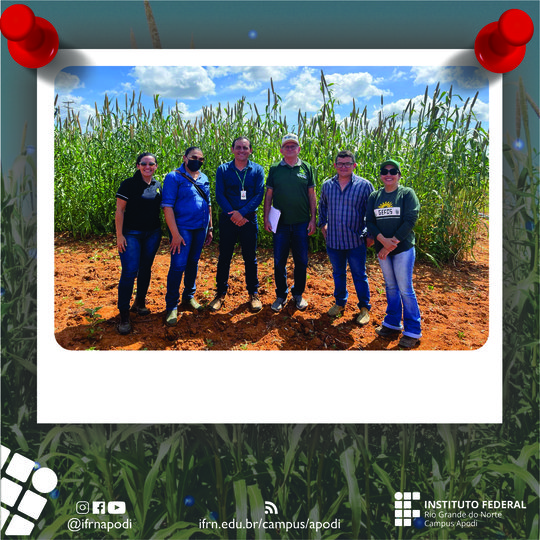 #46932 Campus Apodi recebe visita de pesquisadores do Programa de Pós-Graduação em Fitotecnia da UFERSA