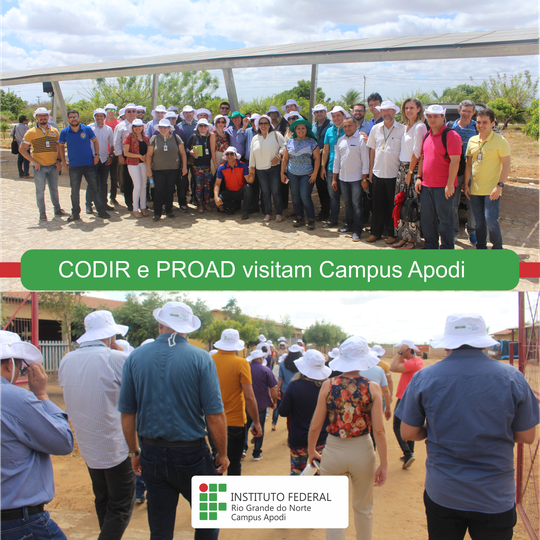 #46973 CODIR e PROAD visitam Campus Apodi