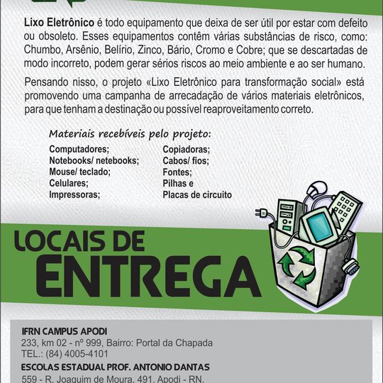 #46985 Palestra sobre o lixo eletrônico