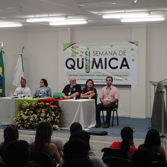 #46987 Realizada a Abertura da 2ª Semana de Química