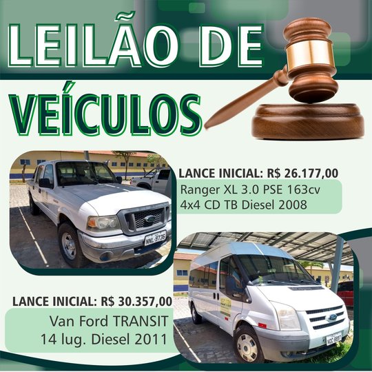 #47005 1º Leilão de Veículos do Campus Apodi