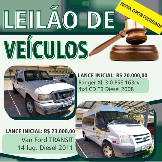 #47033 Leilão de Veículos do Campus Apodi