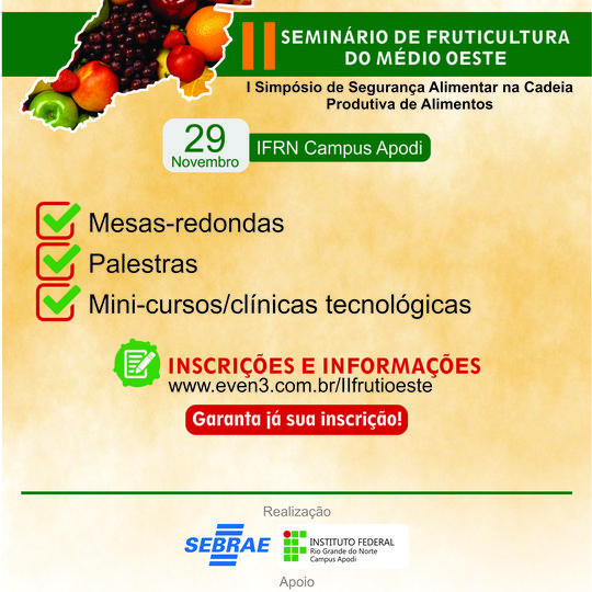 #47102 II Seminário de Fruticultura do Médio Oeste