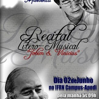 #47124 Recital "Jobim e Vinícius" ocorrerá nesta quarta