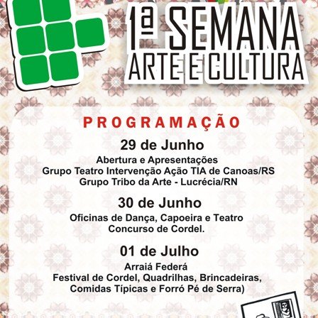 #47149 Arraiá Federá finaliza a I Semana de Arte e Cultura