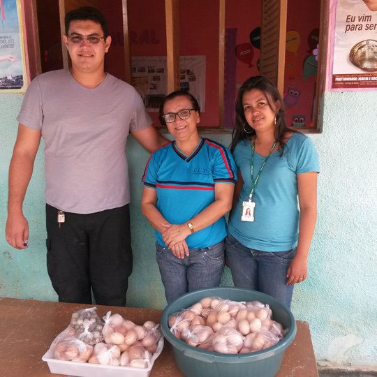 #47160 Campus Apodi realiza doação de ovos