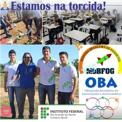 #47199 Alunos do Campus Apodi participam da 20º Olimpíada Brasileira de Astronomia e Astronáutica
