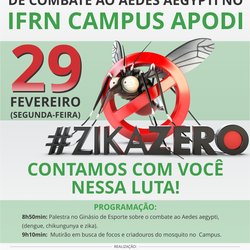 #47278 Dia D de combate ao Aedes aegypti no campus Apodi