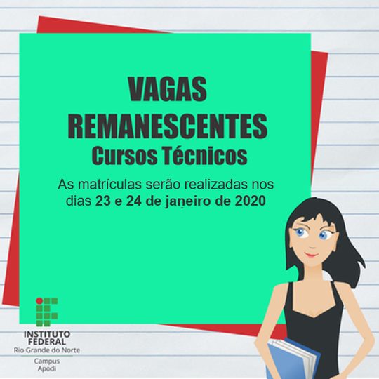 #47284 2º lista de vagas remanescentes dos cursos técnicos subsequentes