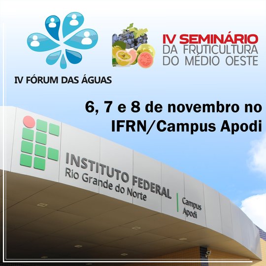 #47308 Campus Apodi será sede de dois grandes eventos do município