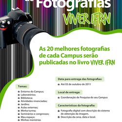 #47325 Participe do concurso de fotografia do IFRN