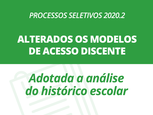 Ifrn Anuncia Mudanças Nos Processos Seletivos 20202 — Ifrn Instituto Federal Do Rio Grande Do