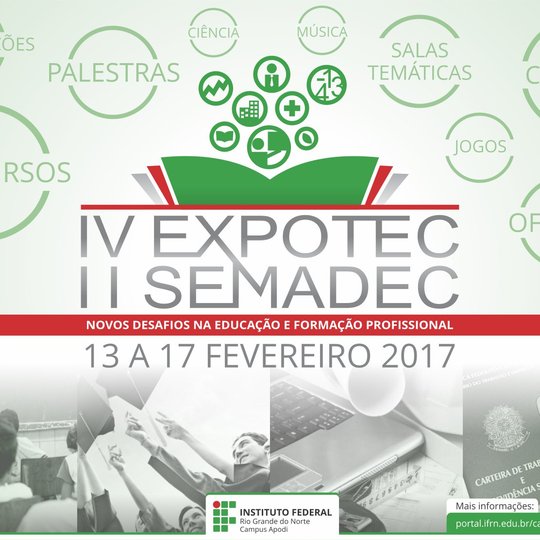 #47397 Divulgado retificação da lista geral dos trabalhos de pesquisa aprovados para IV EXPOTEC