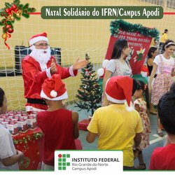 #47456 Campus Apodi realiza Natal Solidário
