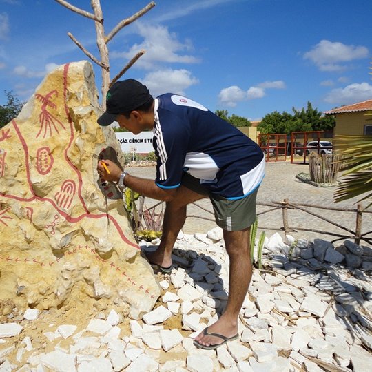 #47467 Jardim de cactos se encontra em fase de conclusão