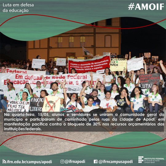 #47518 Comunidade Acadêmica realiza ato contra o bloqueio orçamentário