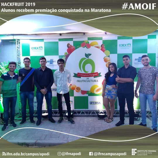 #47551 Alunos recebem premiação conquistada no Hackfruit 2019