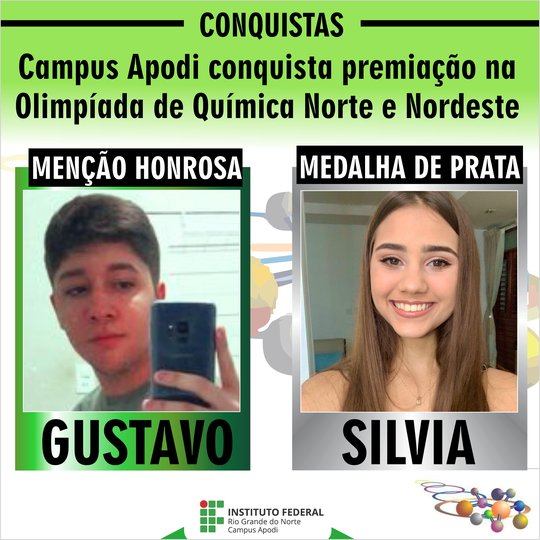 #47590 Campus Apodi conquista premiação na Olimpíada Norte e Nordeste de Química