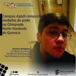 #47594 Campus Apodi conquista premiação na Olimpíada Norte/Nordeste de Química