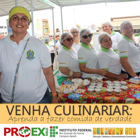 #47625 Programa Mulheres Mil do Campus Apodi apresenta seus trabalhos na Feira “Acelera Microcrédito” do Banco do Nordeste