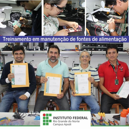 #47686 Campus Apodi realiza treinamento na área de informática para servidores