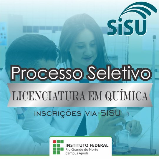 #47700 Publicado edital de seleção do IFRN para cursos de Graduação via Sisu