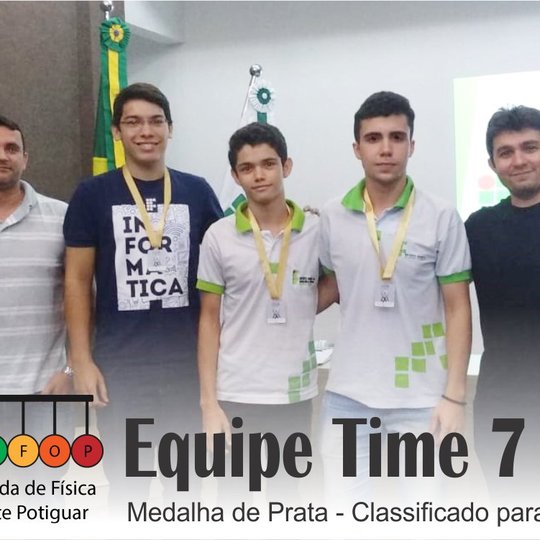 #47742 Campus Apodi conquista medalha de Prata Olimpíada de Física do Oeste Potiguar