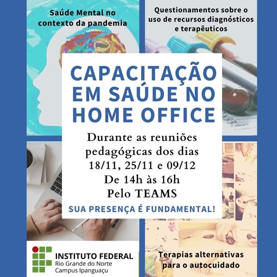 #4794 Equipe de Saúde organiza capacitação em Saúde no Home Office para servidores