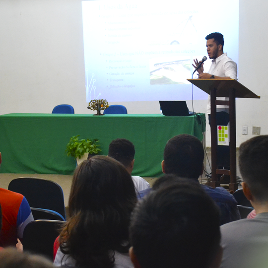 #47987 Palestras são realizadas no Campus durante a Semana Estadual do Meio Ambiente