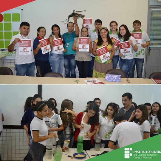 #48024 IFRN Campus Mossoró realiza ações no combate ao mosquito Aedes Aegypti