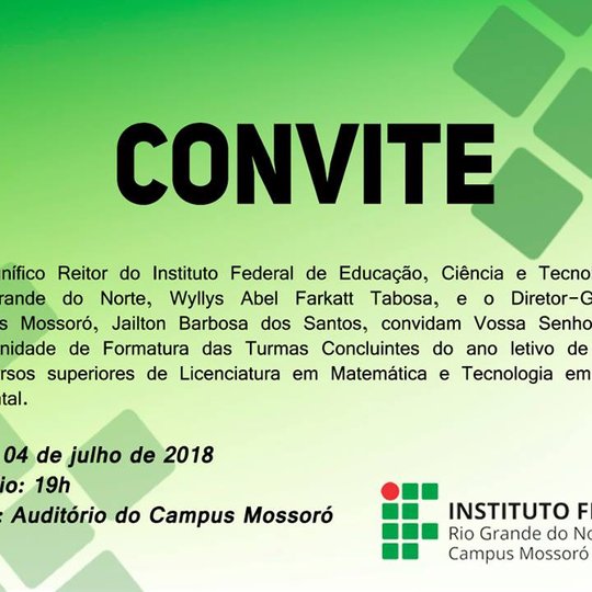 #48073 Solenidade de formatura das turmas concluintes do ensino superior