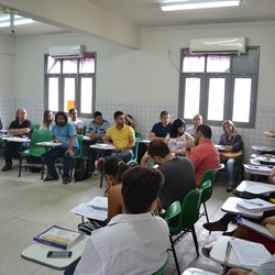 #48101 Primeira aula do POSENSINO aconteceu no IFRN/Campus Mossoró