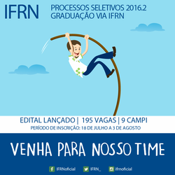 #48290 IFRN lança edital com 195 vagas para cursos de graduação