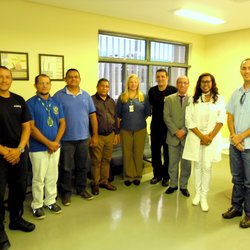 #48429 Reitor, Direção-Geral e equipe de servidores visitam instalações da Penitenciária Federal de Mossoró