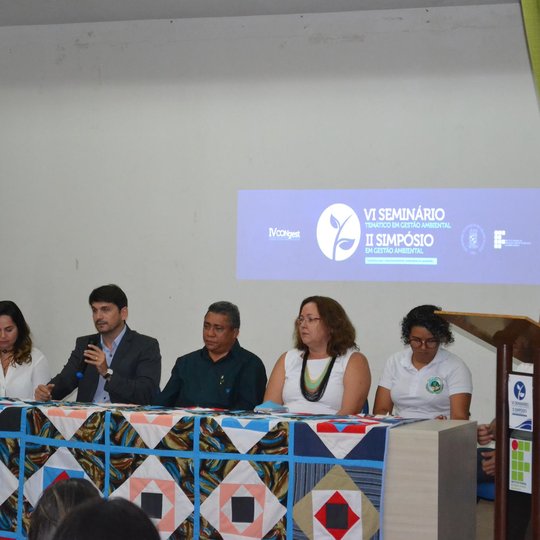 #48430 Abertura do II Simpósio de Tecnologia em Gestão Ambiental e VI Seminário Temático de Gestão Ambiental