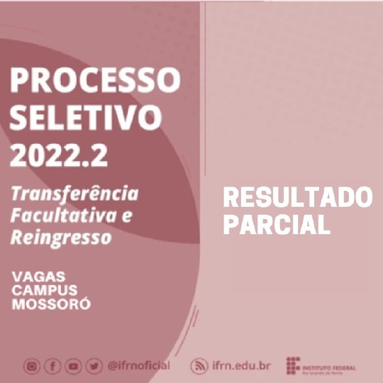 #48483 Resultado parcial de Transferência facultativa e Reingresso