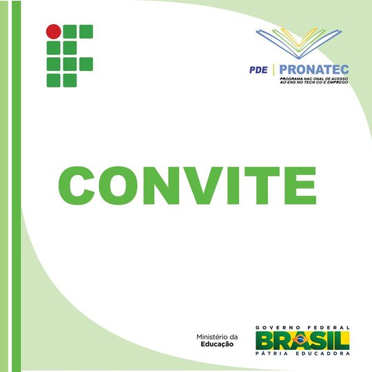 #48506 Aula inaugural do PRONATEC a ser realizada no próximo dia 25