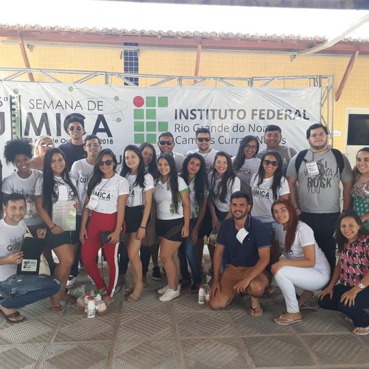 #4853 Alunos do campus participam da VI semana de química do IFRN
