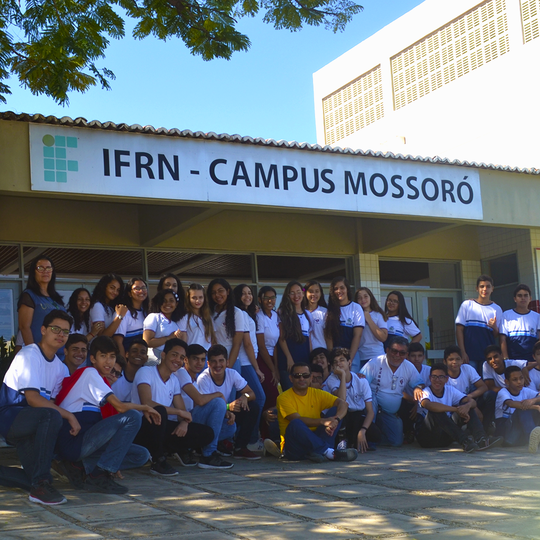 #48584 Alunos do Colégio Evangélico Leôncio José de Santana conhecem o Campus Mossoró