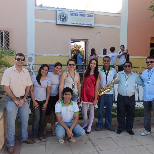 #48700 Câmpus Mossoró faz entrega de alimentos no abrigo Amantino Câmara