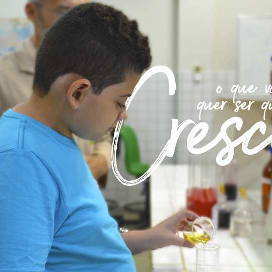 #48736 Campus recebe a visita de Lucas Gabriel, o pequeno futuro cientista